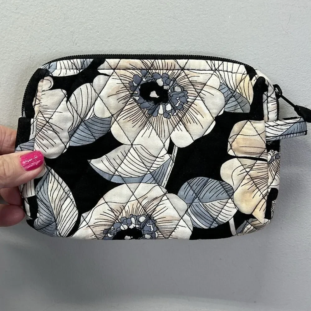 Vera Bradley Camellia Medium Cosmetic Bag